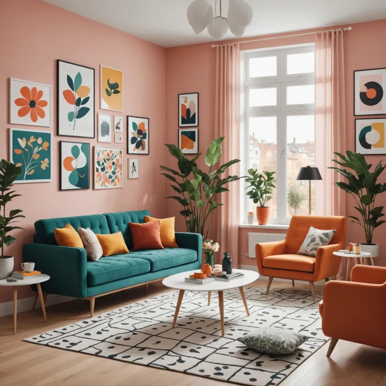 Как преобразить интерьер с помощью наклеек: винил и цветочные мотивы