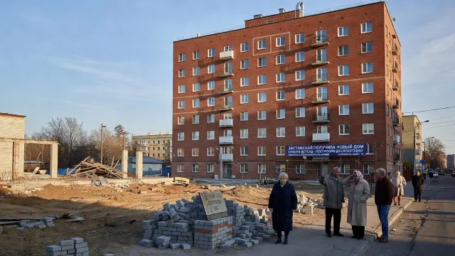 Снесли детсад - построили десятиэтажку. Заставская получила новый дом